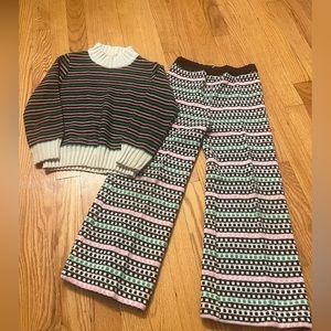 Bernini sweater and pants outfit made in Italy